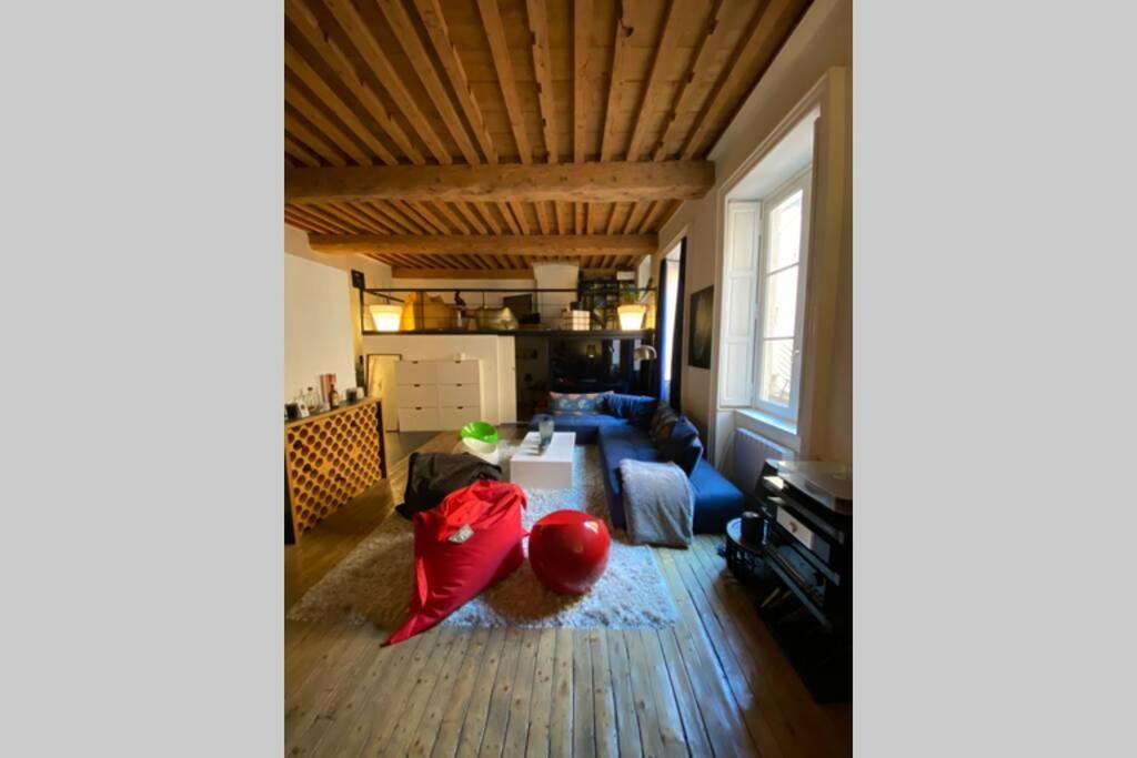 Esprit Loft Design Hyper Centre Lyon 1Er Lägenhet Exteriör bild